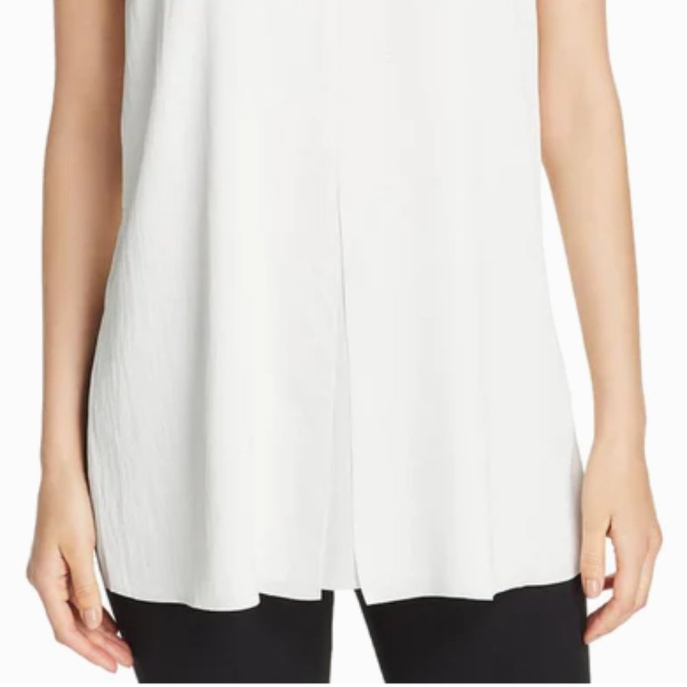 NIC + ZOE CENTRAL FRONT SLIT LONG DRESS TOP